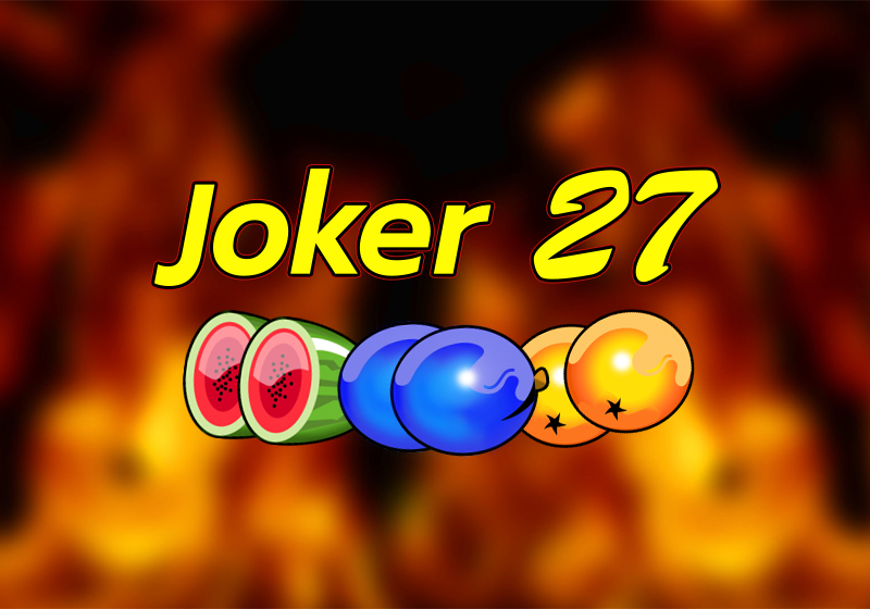 Joker 27, 3-walcowe automaty do gry